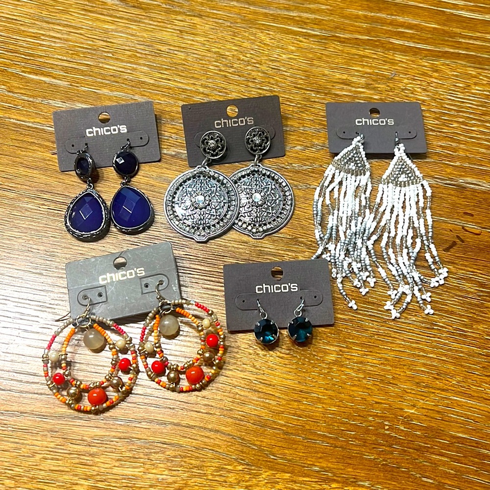 Lot of fun earrings for all different occasions